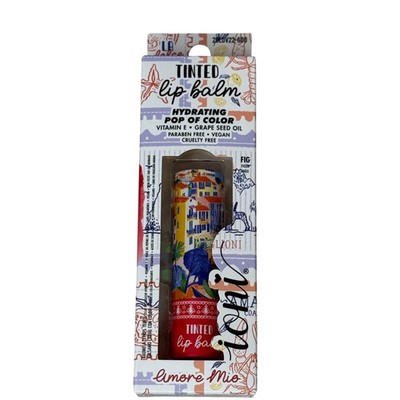 Ioni LA Dolce Vita Tinted Lip Balm Fig Amore Mio Hydrating Pop Of Color Vegan