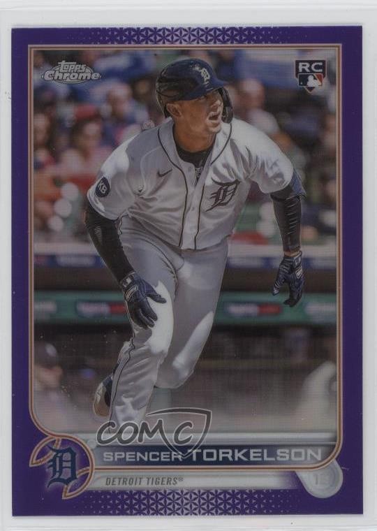 2022 Topps Chrome Update Purple Refractor Spencer Torkelson #USC100 6bn
