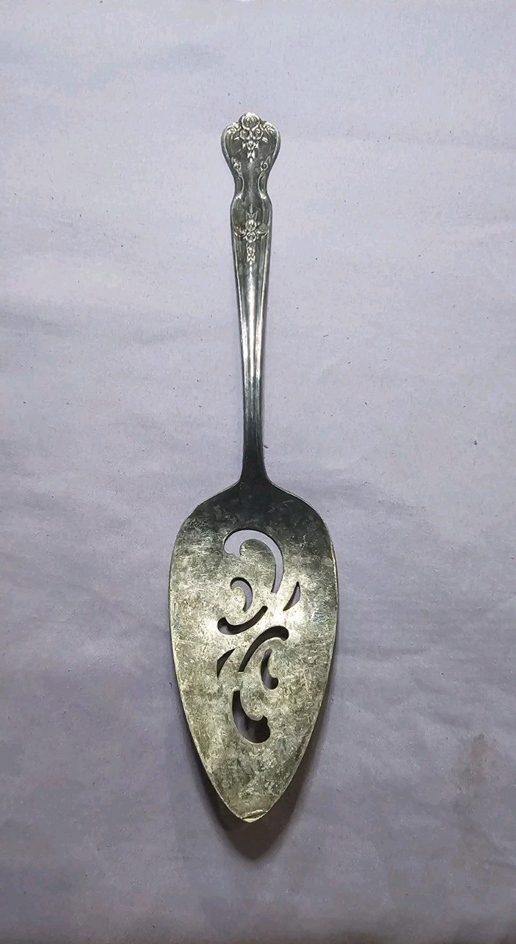 Vintage WM Rogers Extra Plate Cake Pie Server Original