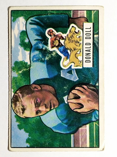 Don Doll #61 1951 Bowman card