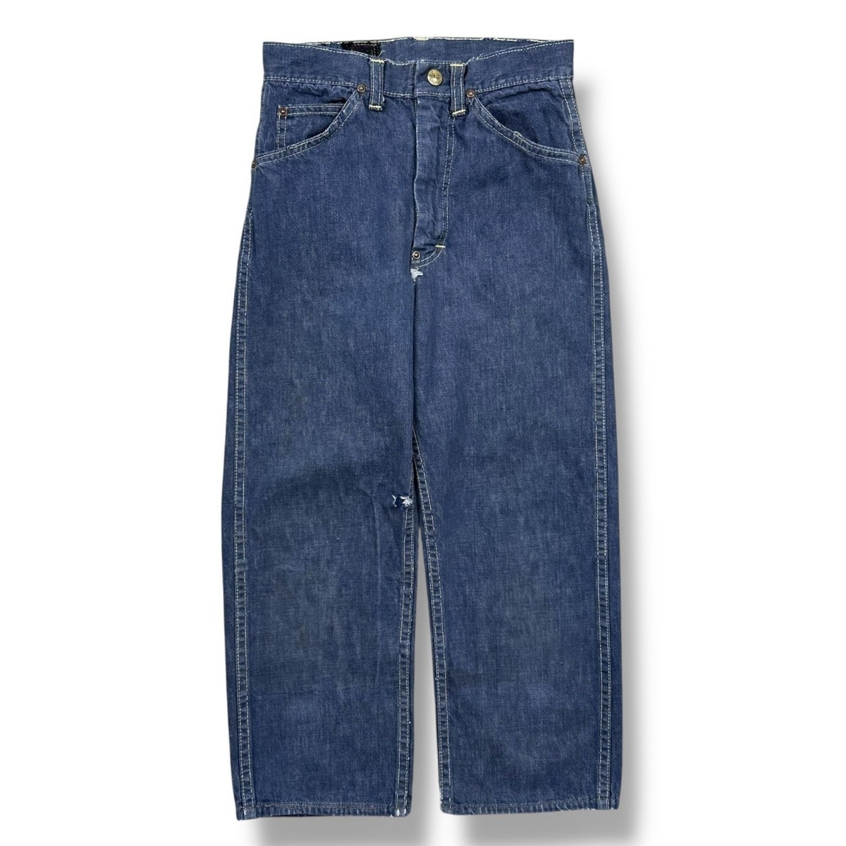 Vintage 40s Lee Riders 101 Z Youth Size 11 Crotch Rivet Sanforized