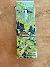 Vintage Collectable The ECHO HARP with Box M. Hohner Made In Germany