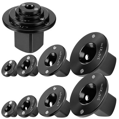Lanties 8 Pcs Low Profile Impact Socket Adapter Set, Drive Ratchet Adapter... 