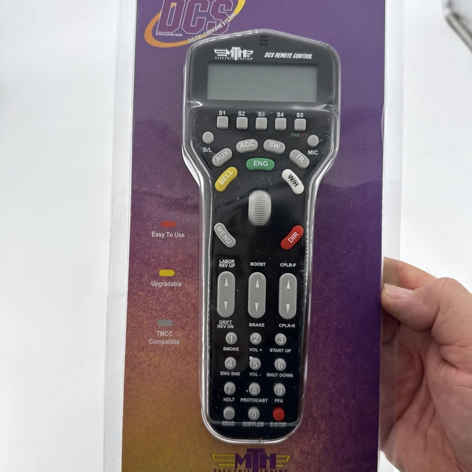 MTH 50-1002 DCS Remote Control Handset Handheld unit Updated 6.1 Protosound C-9 - Image 3 of 4