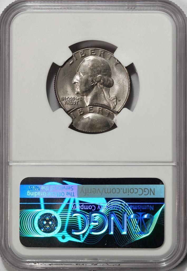 1976 NGC MS64 Double Struck 2nd Strike Off Center 1976 NGC MS64 Double Struck 2nd Strike Off Center