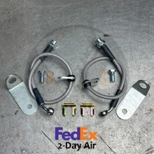 Stainless Steel Rear Brake Line Kit for 06-11 Honda Civic Si 8th Gen