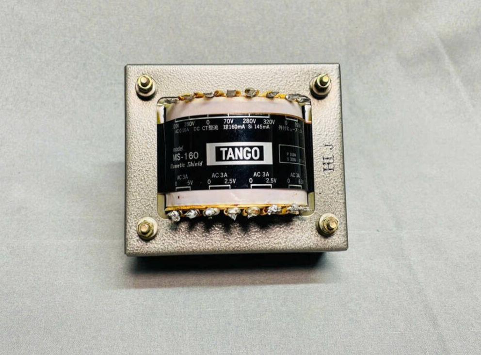 TANGO MS-160 電源トランス TANGO MS-160 Power Transformer Magnetic Shield Tested and working