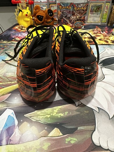 Saucony Spitfire 5 Mens 10.5 Citron Black Running Track Cleats Shoes S29055-5 - Picture 4 of 6