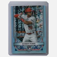 2024 Bowman Sterling Kyren Paris RC Refractor #BSR-42 175/199