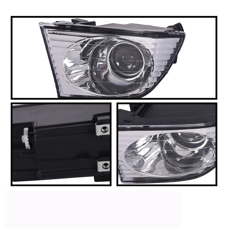 Front Driving Clear Fog Lights Lamps Pair 2PCS For Lexus IS300 2001-2005 Foto 2 de 4