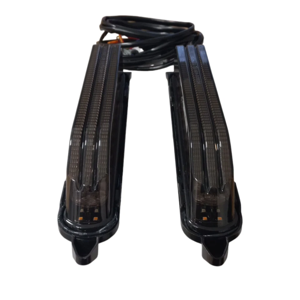 Smoked LED Rear Fender Fascia Turn Signals for Harley Davidson Touring '14-up - Bild 3 von 4