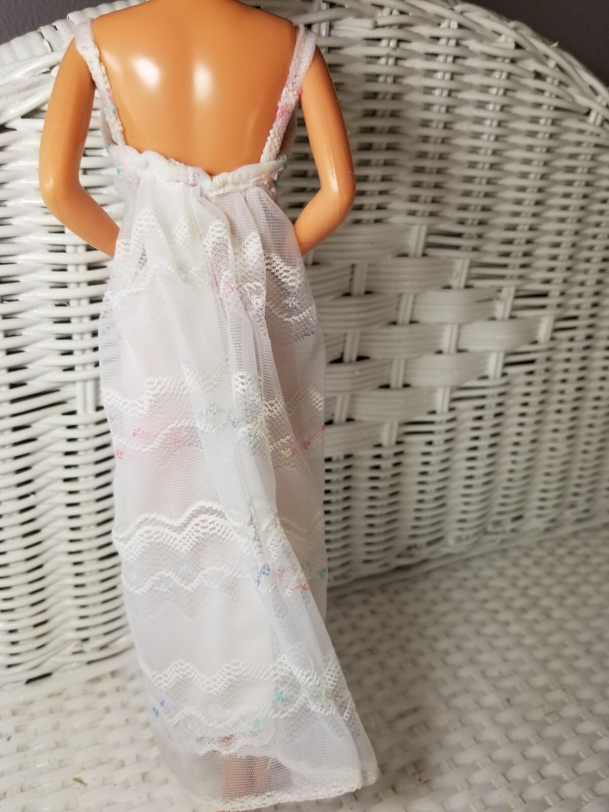 Vintage 1980s Barbie Doll Nightgown And Robe eBay