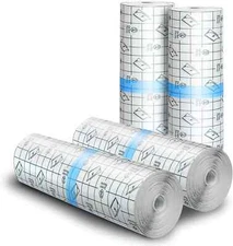 Waterproof Tattoo Aftercare Bandage Second Skin Bandage 6" x 4.4 Yard (4 Rolls)