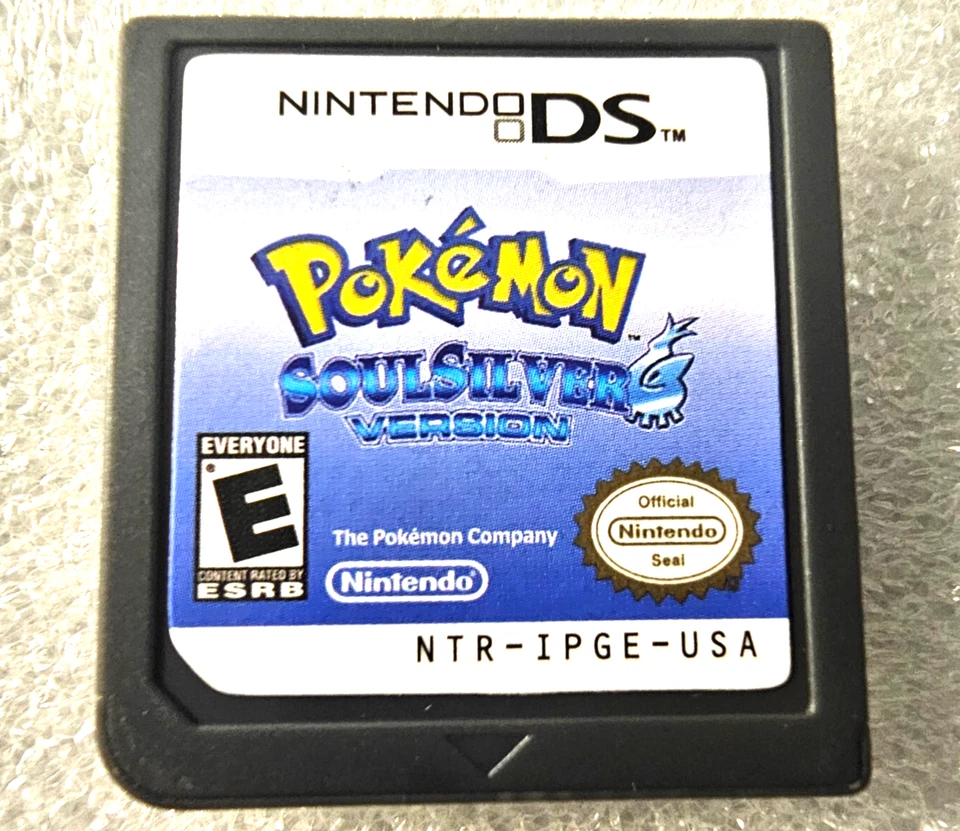 Brand New Pokemon SoulSilver Version (Nintendo DS, 2010) NDS Game Cartridge