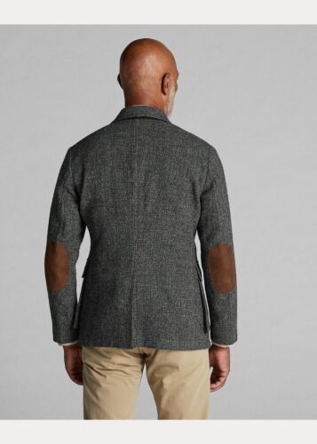 RRL Ralph Lauren 1920s Inspired Unconstructed Wool Tweed Sport Coat Jacket-XXL - Picture 8 of 12