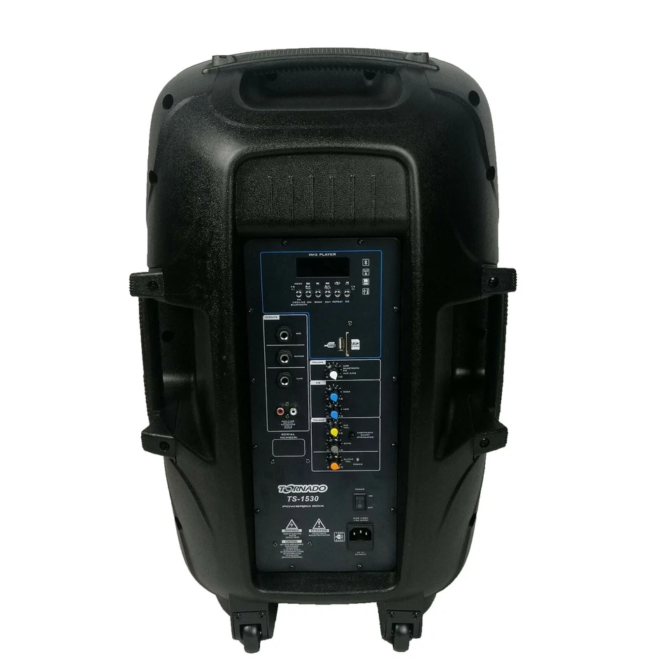 15 inch 180W Active Speaker Digital Sound System PA SD/USB & Bluetooth - image 4 of 4