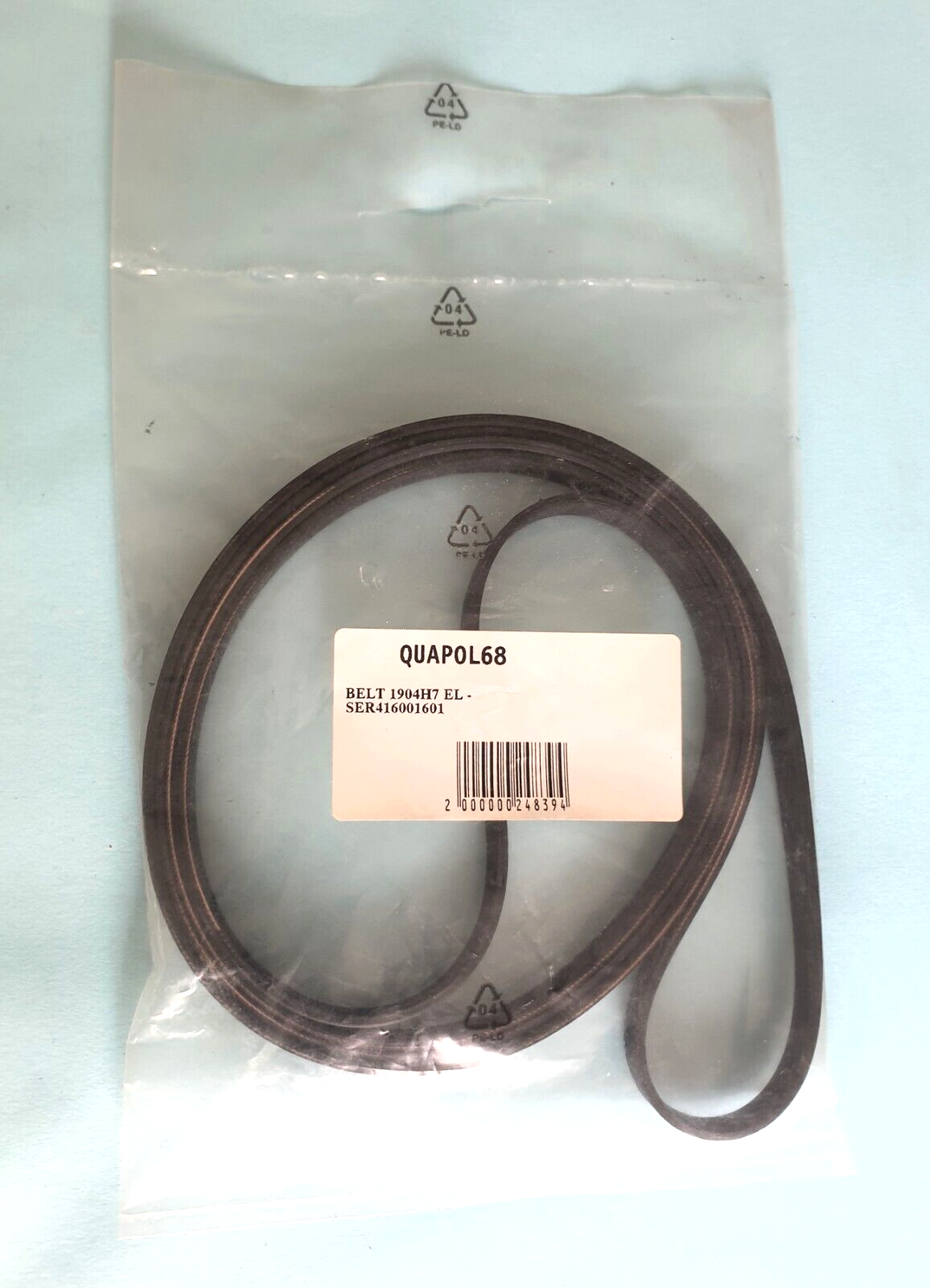 Dryer belt, select models of Servis, Indesit, Bosch, Whirlpool etc