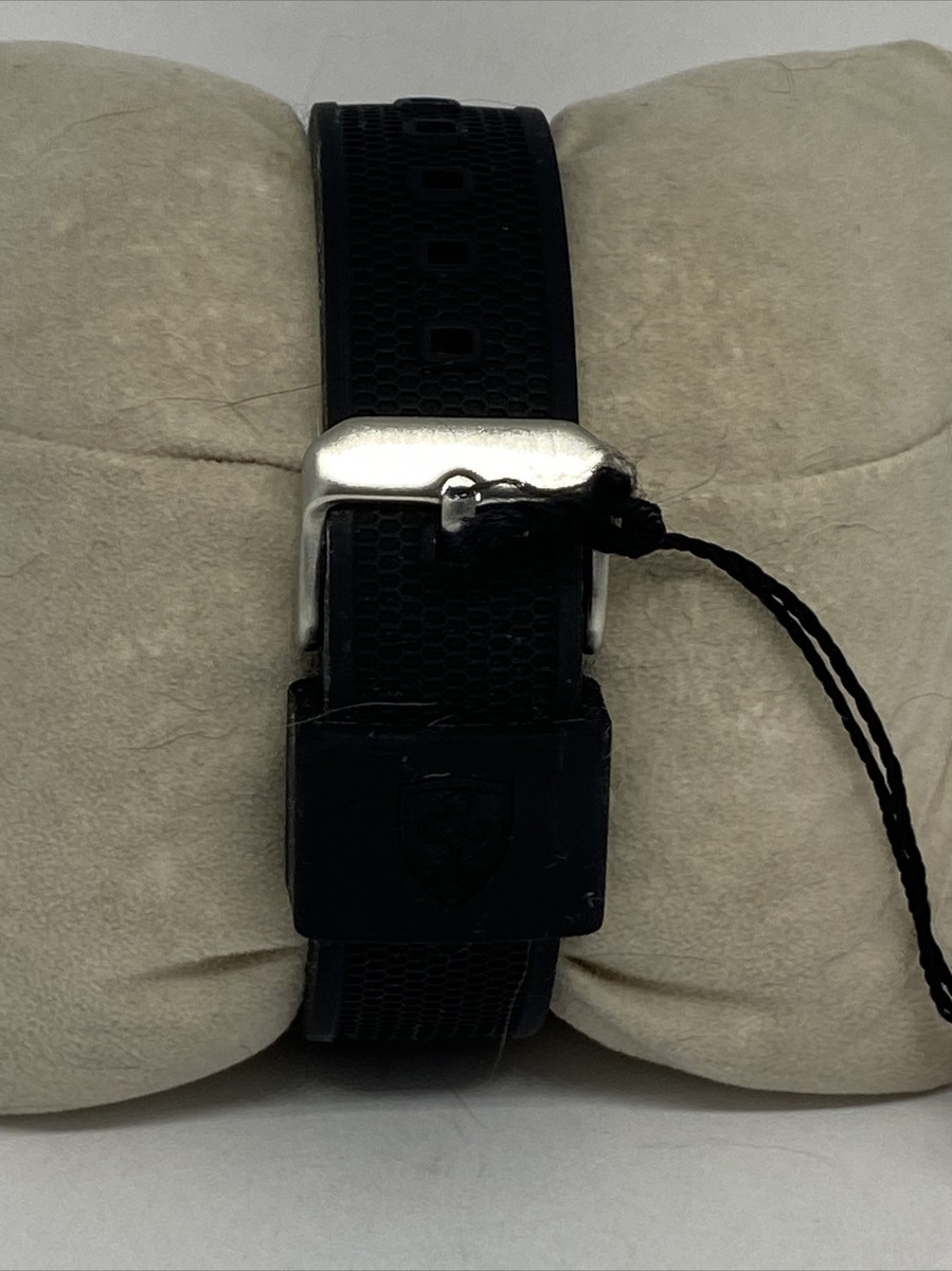 未使用　フェラーリウォッチ　SF-27-1-47-0224-0183BLK Ferrari Scud Erica SF27.4.47.0217 Men Black Strap Analog