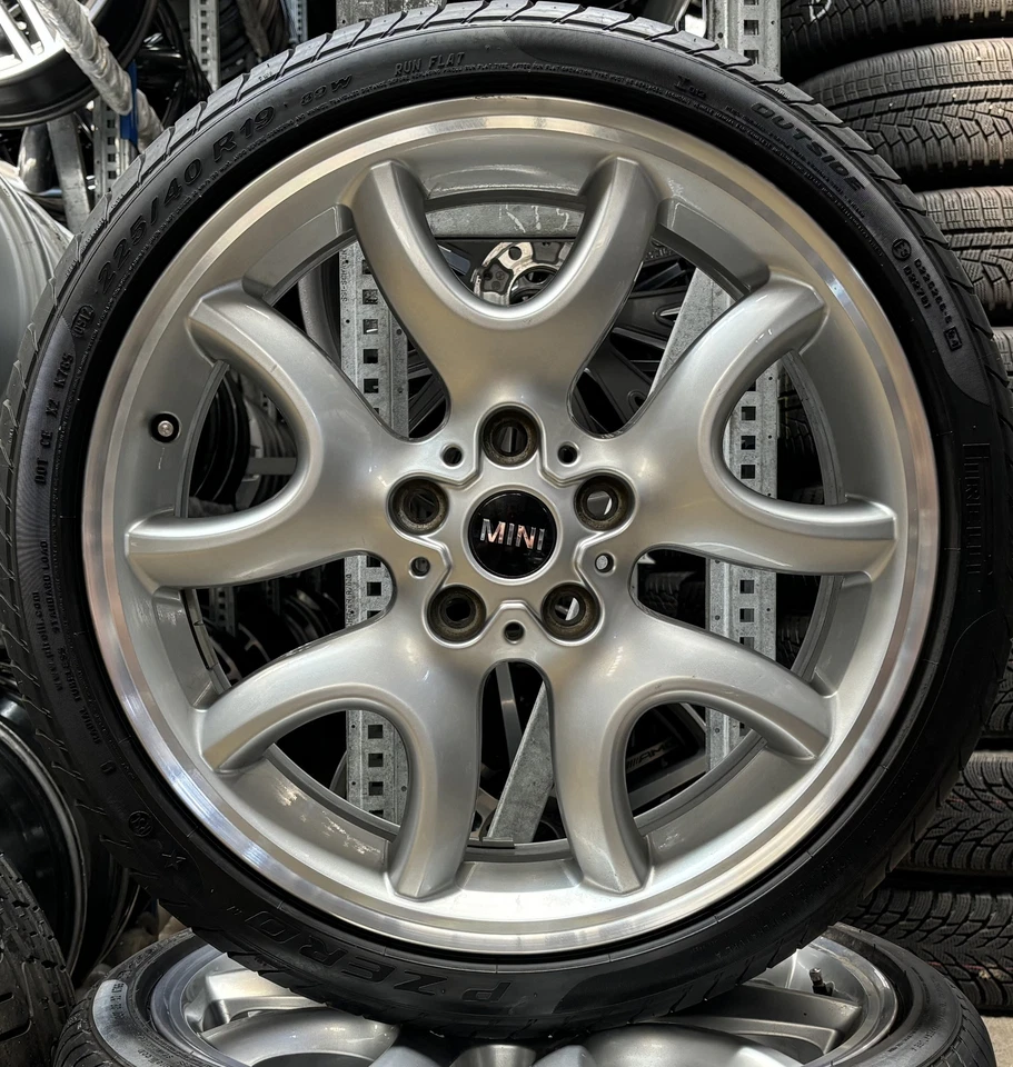 4 Orig MINI Sommerräder Y-Spoke Hell 139 225/40 R19 89W R60 R61 9809485 1226 - Bild 2 von 4