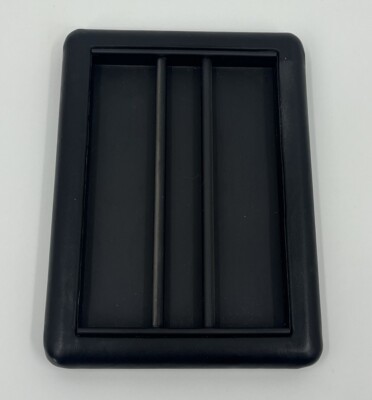 Smokador Knoll Memo Note Pad Box Holder Desk Organizer 4  x 6  Black Leather