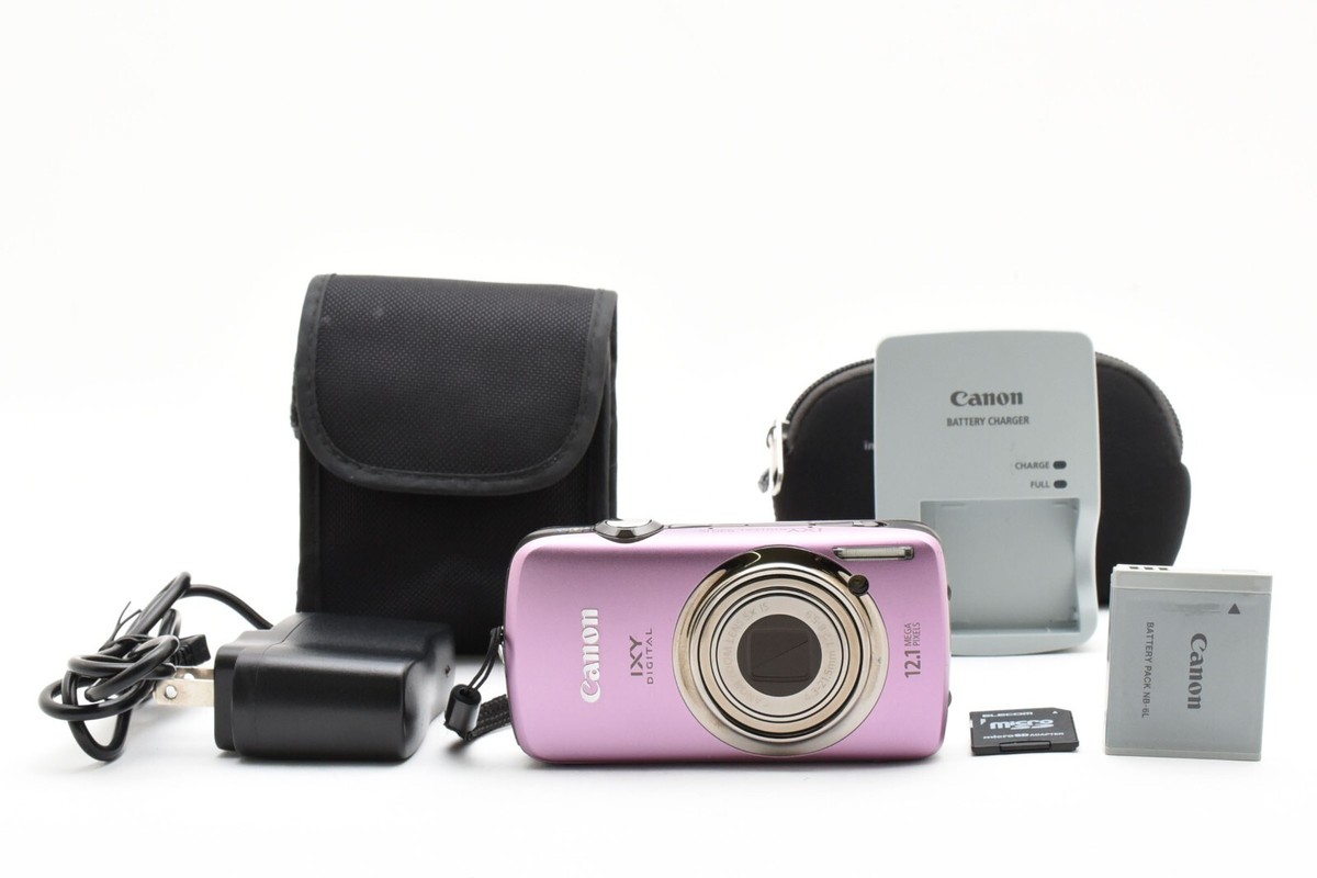 Canon IXY DIGITAL 930 IS Purple Pink 14.7MP Digital Camera