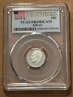 2019-S SILVER ROOSEVELT DIME PCGS PR69DCAM First Strike