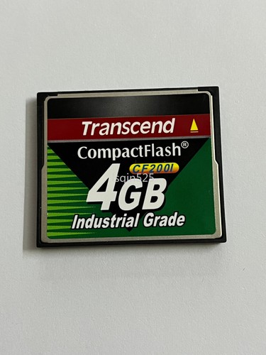 Transcend TS4GCF200I 4GB Industrial Grade Compact Flash CF Card 220X CF200I SLC - Picture 1 of 6