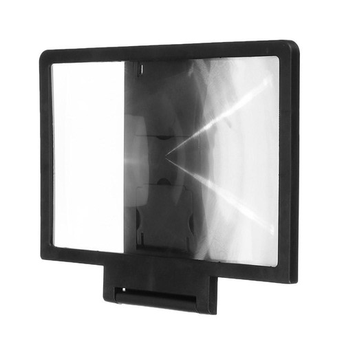 3D Phone Screen Magnifier HD Foldable 5.5 inch Bracket Amplifier (Black) - Zdjęcie 9 z 10