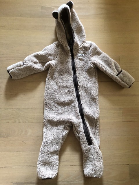 fleece baby bunting suit