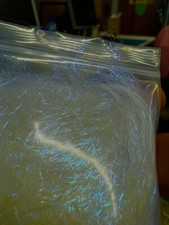 flytying multi-laminated pearlescent fiber holographic ice dubbing 2gram  pack