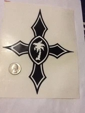 This vintage Local Motion surfing Sticker decal  /  large