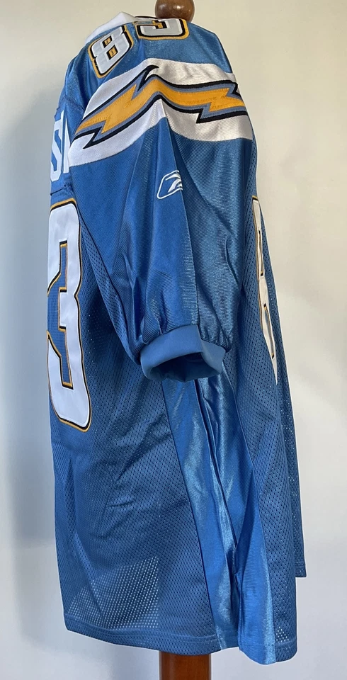 Camiseta cosida Reebok San Diego Chargers #83 Vincent Jackson talla 48 nueva con etiquetas Foto 4 de 4
