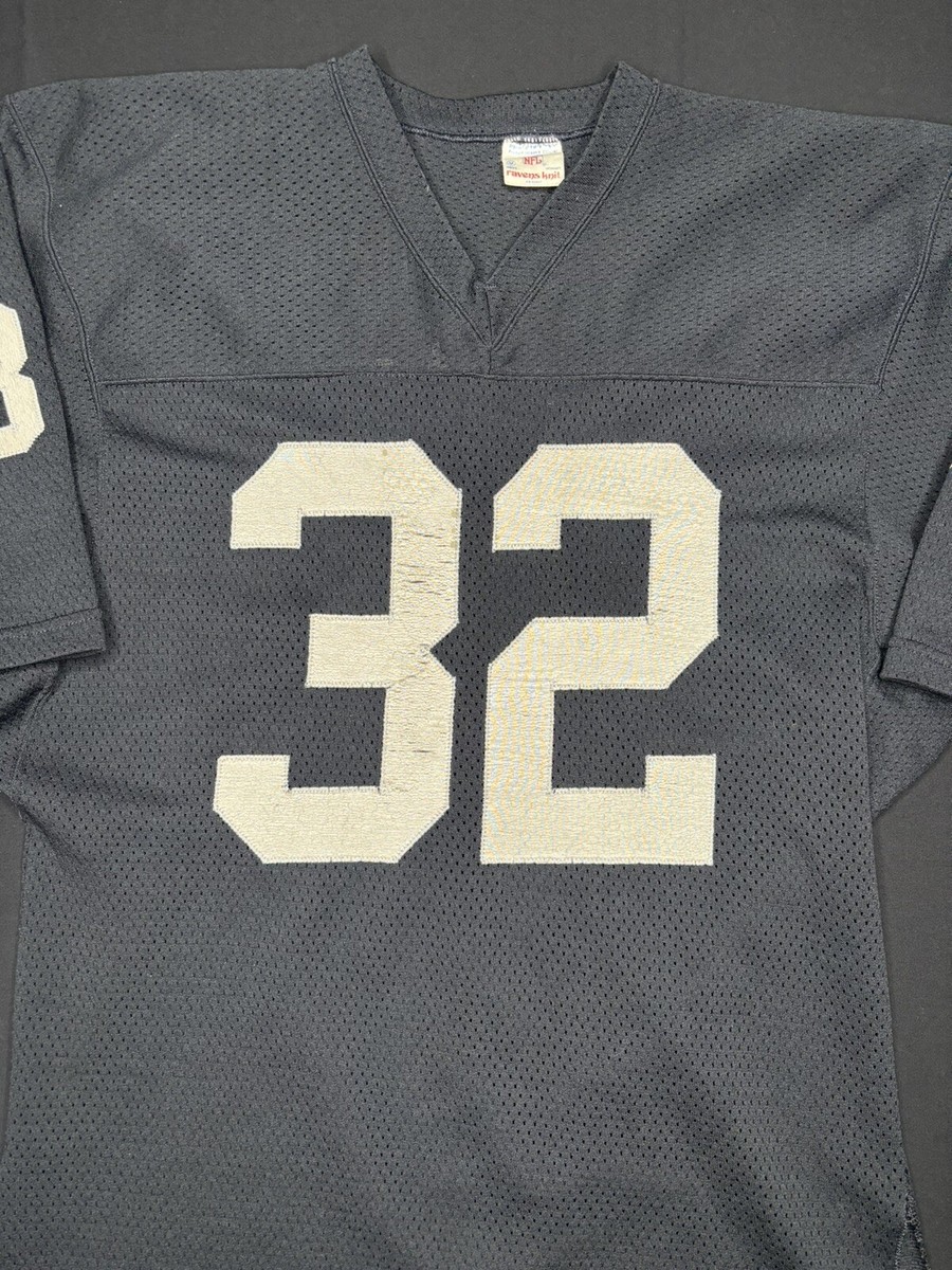 Vintage 80's Marcus Allen #32 Sand Knit Oakland Raiders Jersey
