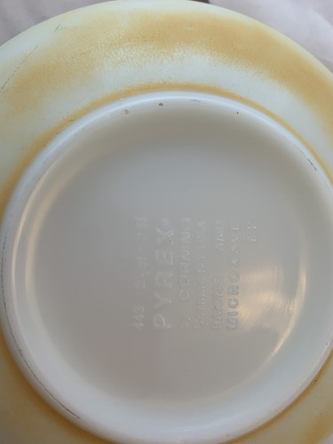 Vintage Pyrexx Brown Orchard harvest Cinderella Mixing Bowl 2.5 L - Picture 9 of 12