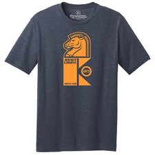 Jersey Knights 1973 WHA Hockey TRI-BLEND Tee Shirt - New Jersey Devils