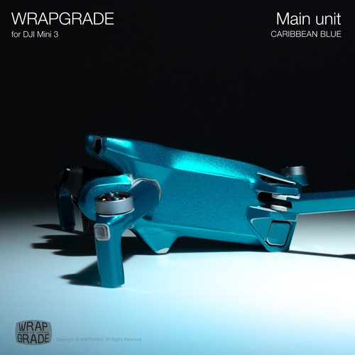 WRAPGRADE Skin Wrap pour accessoire drone DJI Mini 3 / Autocollant complet - Photo 30/90