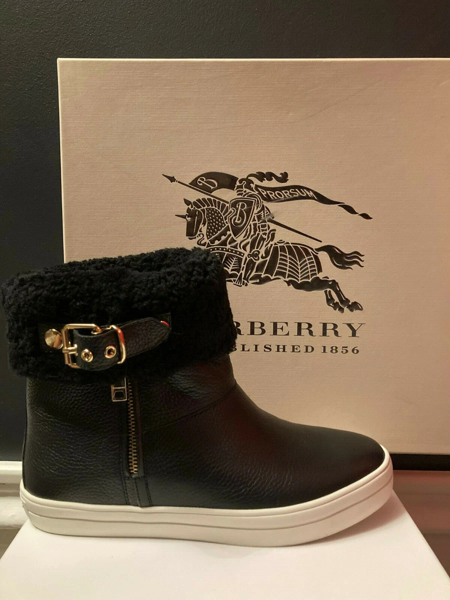 My burberry 2025 black boots