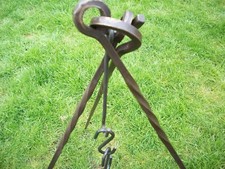 Cooking Tripod Deluxe Twisted Extra Long Heavy Duty  Gift Idea