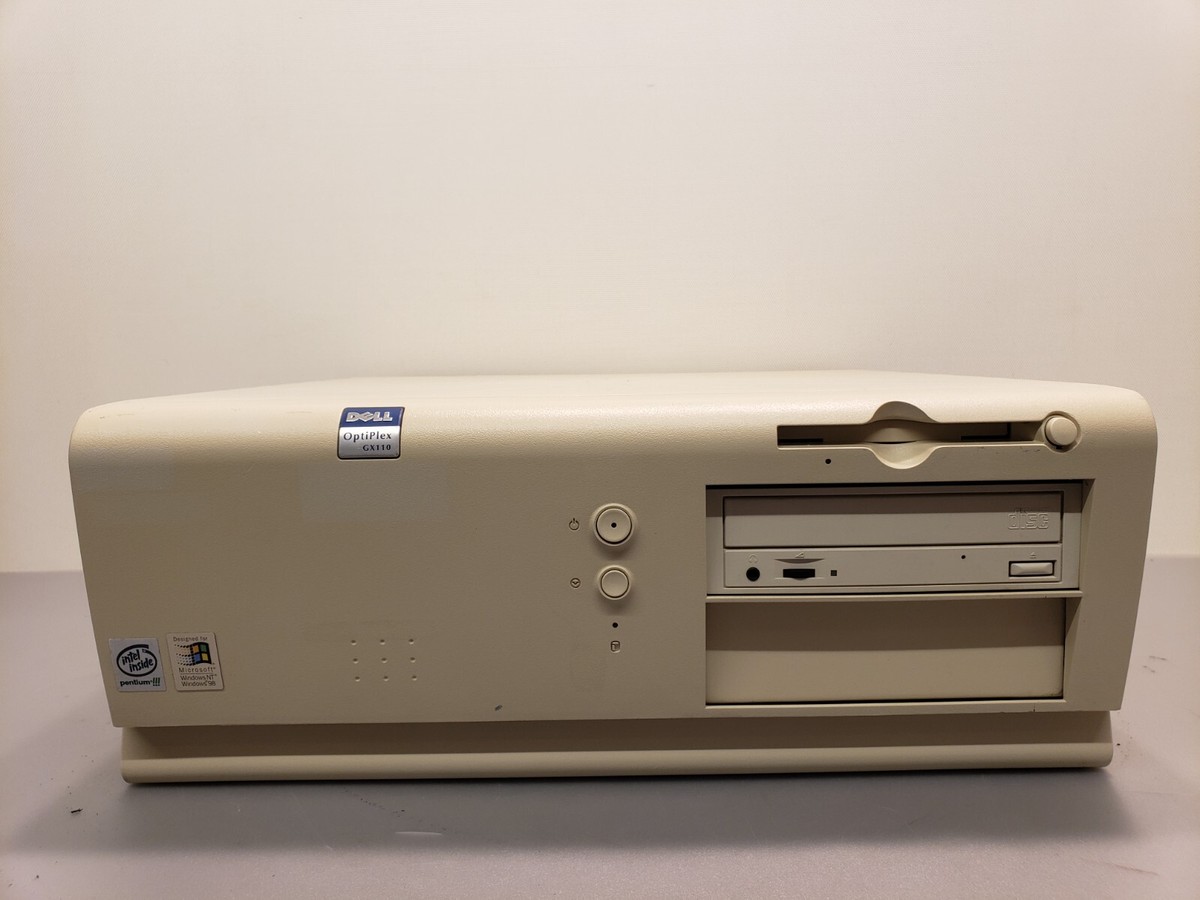 値下★ Win2000 動作良好 DELL OptiPlex GX110 楽天市場】DELL Optiplex GX110 Pentium3-866MHz/512MB/40GB/CDD