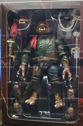 Universal Monsters X TMNT Raphael as The Wolfman 7" Scale Figure NECA NRFB - Picture 4 of 11