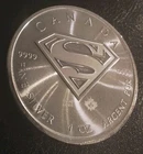 2016 Canadian Superman 1 troy ounce .9999 fine silver coin Canada 🍁 5 Dollar