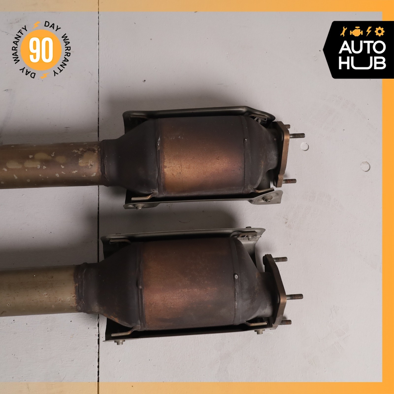 Bentley Continental Flying Spur Middle Exhaust Downpipe Left & Right Side OEM