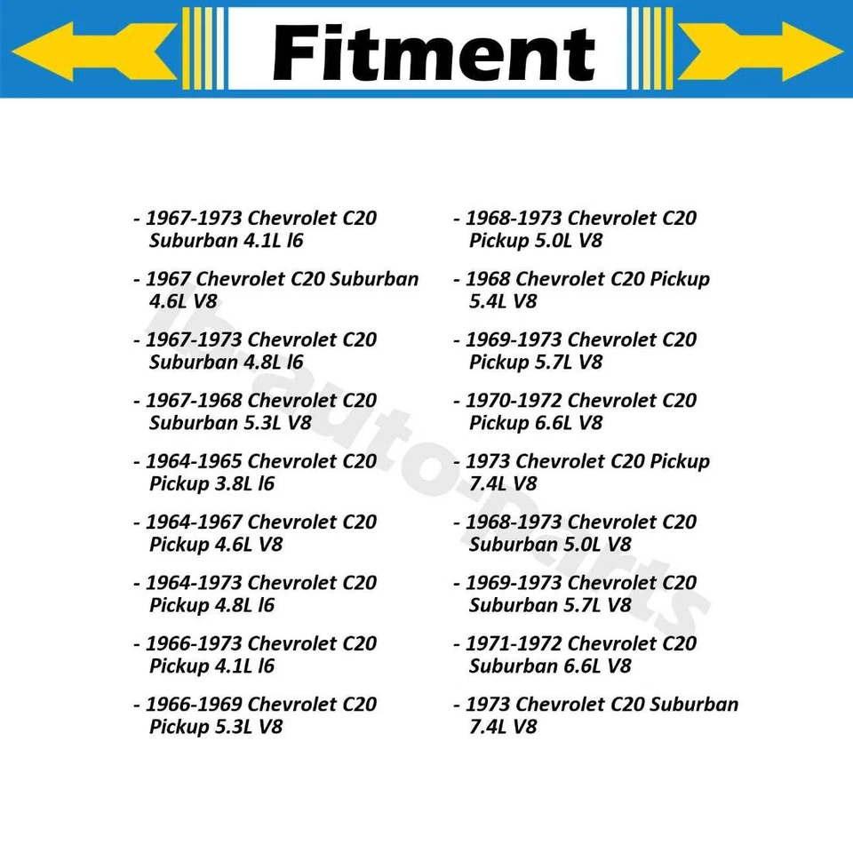 2x Cilindro de rueda de freno trasero para Chevrolet C20 Suburban 1967-1968 5,3 L Foto 2 de 4
