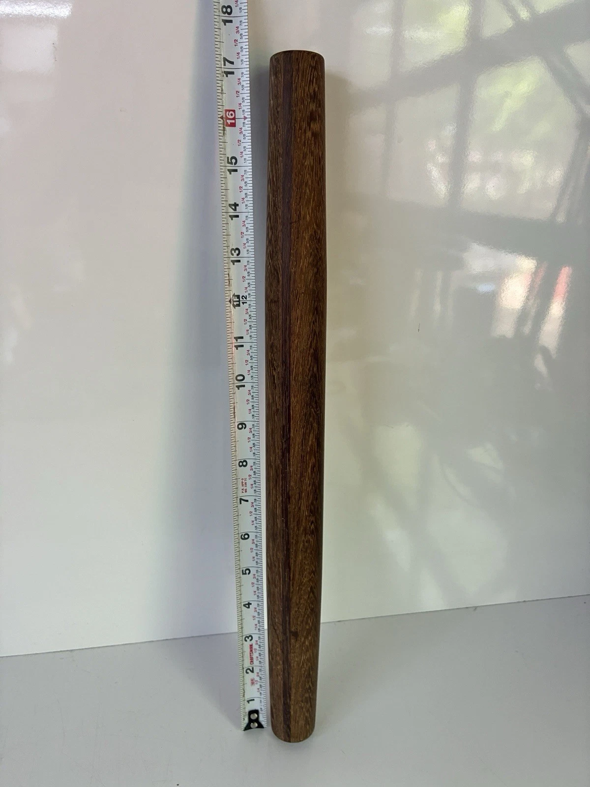 French Rolling Pin 17 Inch Tapered Wooden Dough Pastry Pie Crust Tool