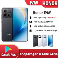 Honor Win 5G Snapdragon 8 Elite Gen 5 NFC 10000mAh 100W 50MP 1.5K 185Hz Dispaly