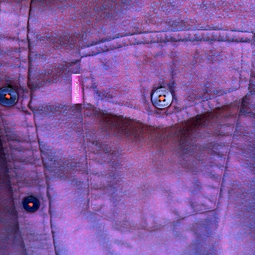 MISHKA Flannel Button Down Medium - Picture 5 of 5