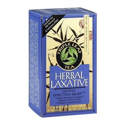 Herbal Laxative Tea 20 Bags  by Triple Leaf Tea
