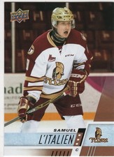 2017/18 Upper Deck CHL #257 Samuel L'Italien/Acadie-Bathurst Titan-Mint