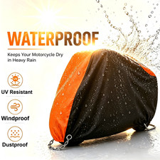 Motorcycle Cover Waterproof Sun for Harley Davidson Honda Kawasaki Yamaha Suzuki
