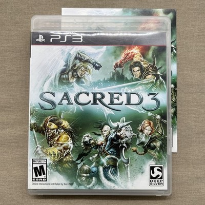 Sacred 3 (Sony PlayStation 3 2014) PS3 Complete CLEAN Tested RPG Hack & Slash +